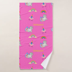 Motif Unicorne rose