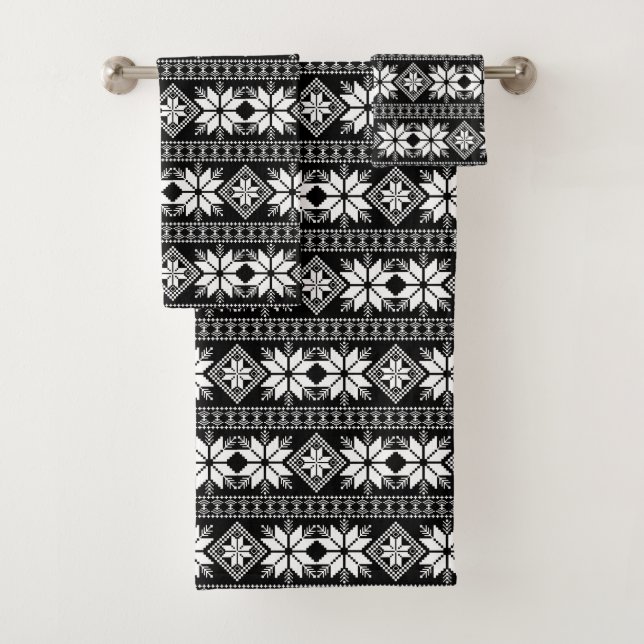 Motif vectoriel d'étoile blanche élégant sur fond  (En situation)