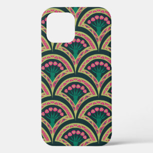 motif vert en forme de coque
