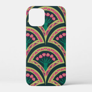 motif vert en forme de coque