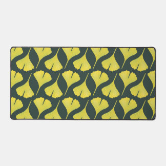 Motif vert Ginkgo Leaf - Design botanique lumineux