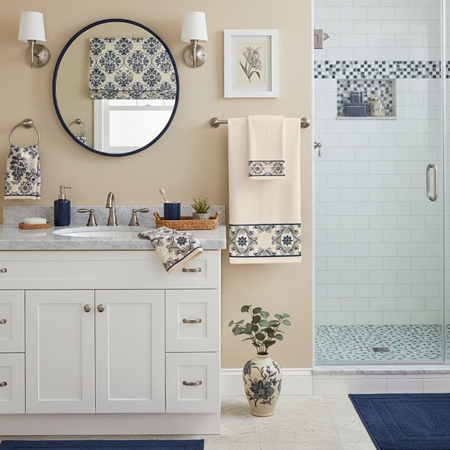 Motif vintage bleu (Créateur téléchargé)