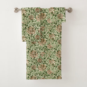 Motif vintage de chèvrefeuille de William Morris