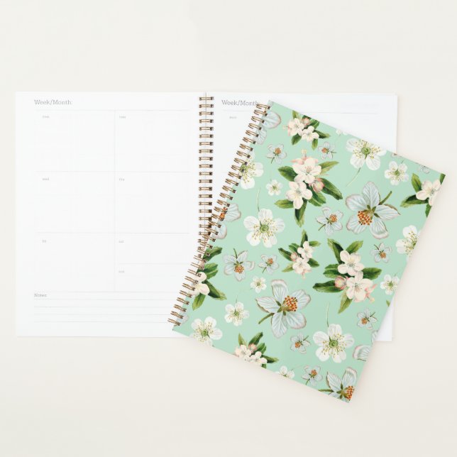 Motif vintage de fleurs de printemps (Devant avec enveloppe)