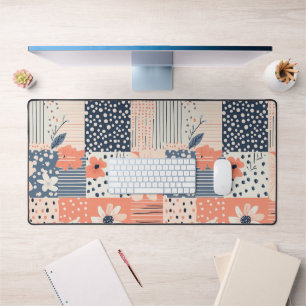 Motif vintage en écorce florale - Pastel (7)