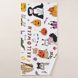 Motif Vintage Halloween Cats