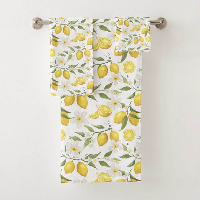 Motif vintage Lemon Tree (En situation)