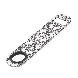 Motif vintage noir et blanc Girly 2 de damassé