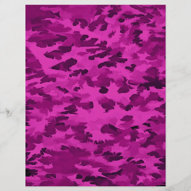 Motif Violet Camouflage (Devant)