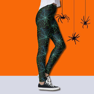 Motif Web Halloween amusant Leggings
