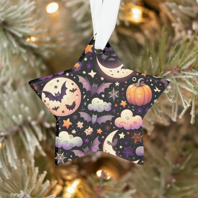 Motif Whimsical Halloween Night Sky (Arbre)