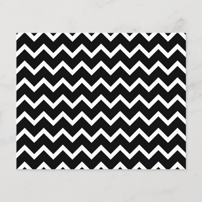 Motif Zag noir et blanc. (Devant)