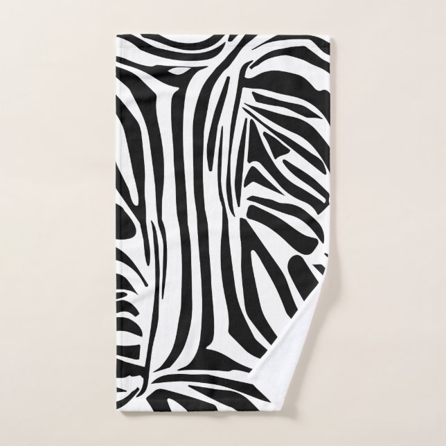 Motif zèbre (Serviette à main)