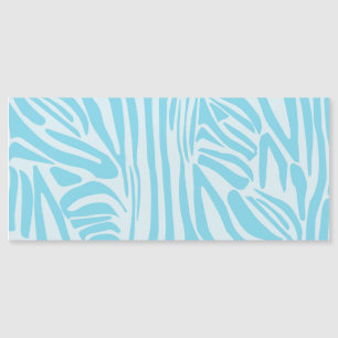 Motif Zèbre Bleu