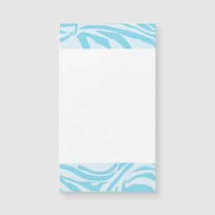 Motif Zèbre Bleu