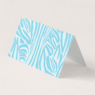 Motif Zèbre Bleu