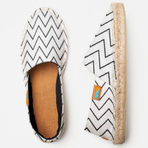 Motif ZigZag noir et blanc