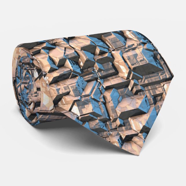 Motifs Abstraits 29A-B Options Cravates personnali (Roulé)