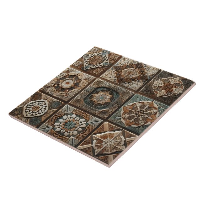 Motifs Carreaux Ariments Afficher l'artisanat (Côté)