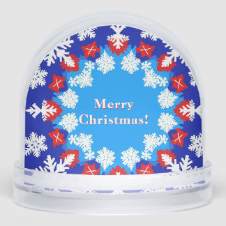 Motifs de flocon de neige et cadeaux