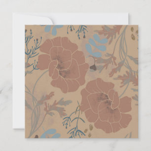 Motifs des fleurs, couleur de la mousse