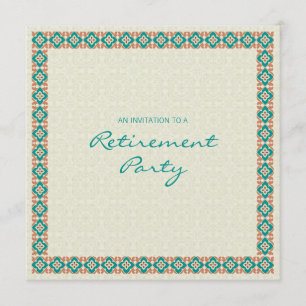 Motifs et frontières 3 Retraite Invitation
