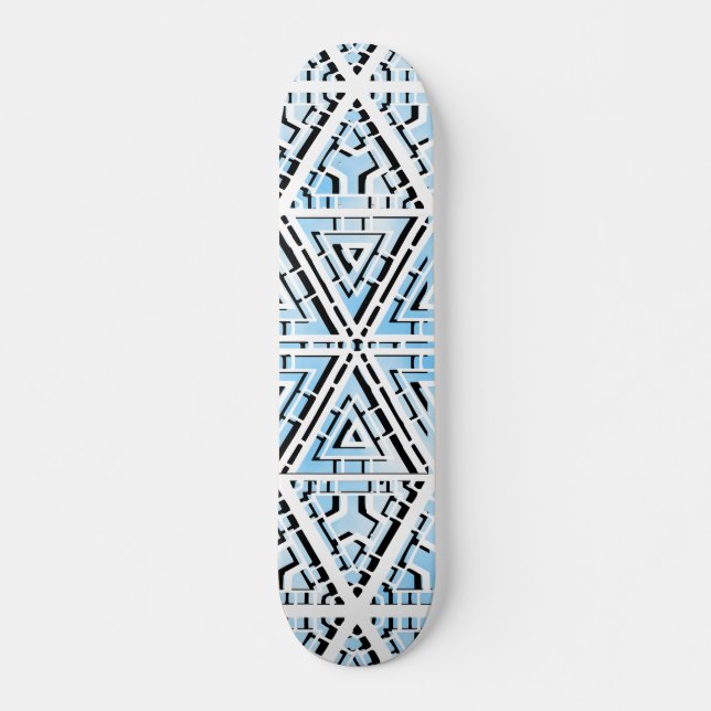 Motifs hexagonaux : Skateboard (Devant)