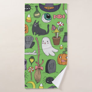 Motifs mignons dessinés à la main sans couture a