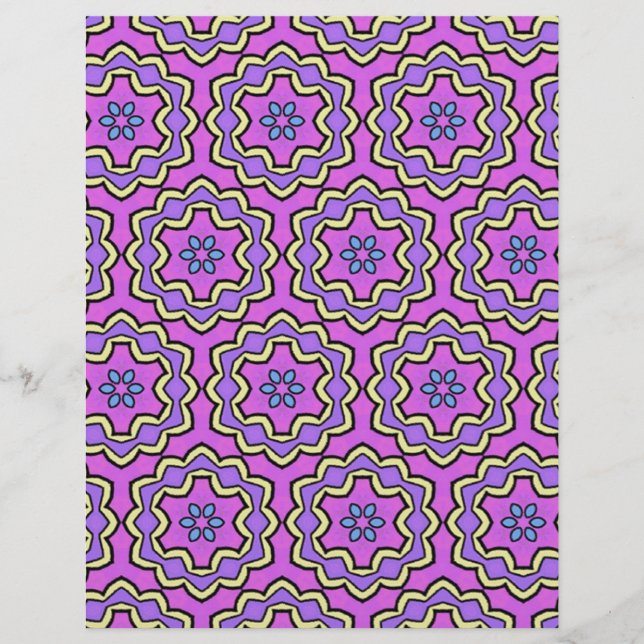 Motifs multicolores (Devant)