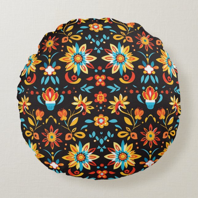 Motifs pétaux serene Coussin (Devant)