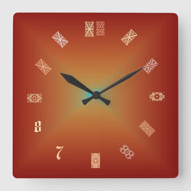 Motifs Pour Numéros> Horloges Artistiques (Recto)