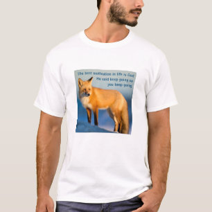 Motivation dans la vie (lumière) T-shirt