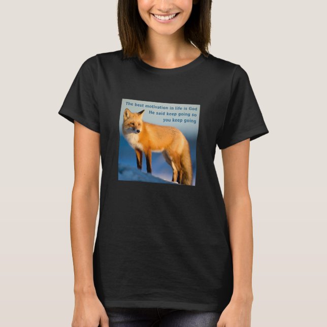 Motivation dans la vie (sombre) T-shirt (Devant)