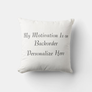 Motivation du Coussin Sarcastique