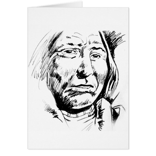 Motivation du croquis en chef indien (Devant)