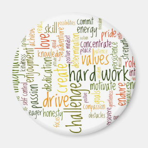 Motivation Mots #2 aimant frigo