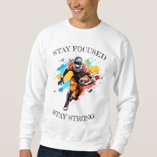 Motivation NFL Sweatshirt de base pour hommes (Devant)