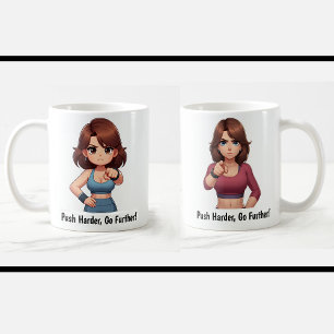 Motivation personnalisable Fitness Coffee Mug