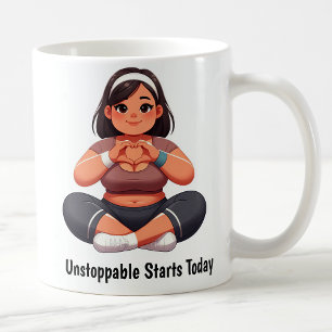 Motivation personnalisable Fitness Coffee Mug