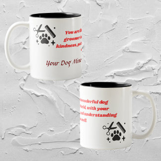 motivation personnalisée mug pour toiletteuse de c