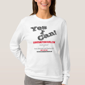 Motivation positive Oui Je Peux T-shirt