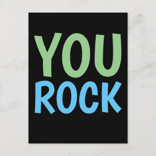 MOTIVATION VOUS ROCK CARTES POSTALES