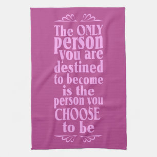 MOtivational CHOICE serviette à main