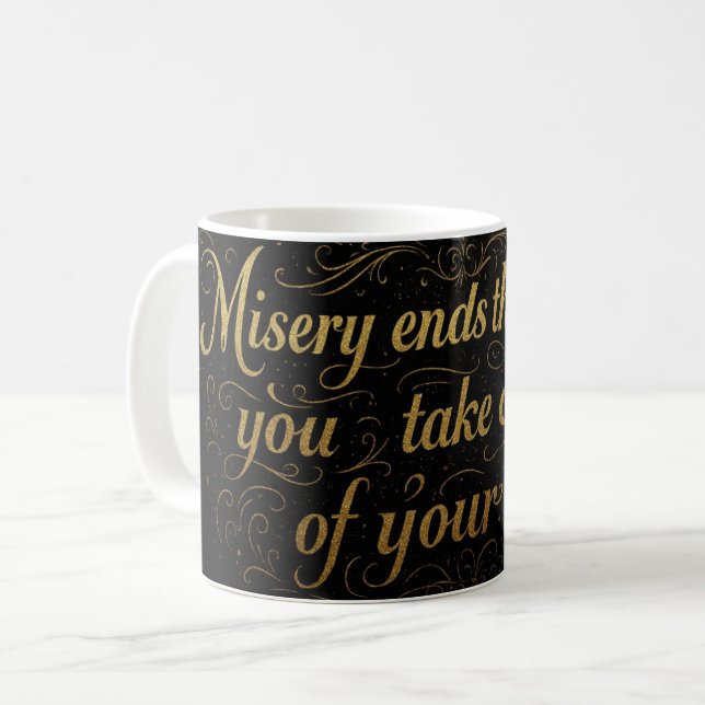 Motivational Quote Mug (Devant gauche)