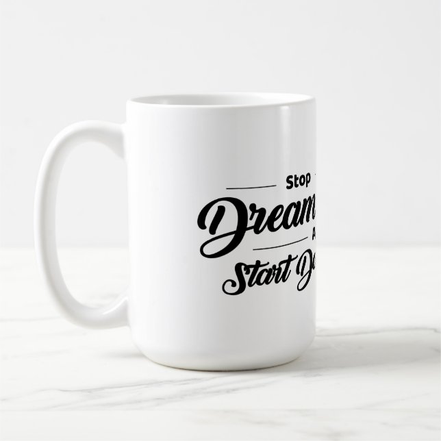  Motivational Quote Mug with Eagle (Gauche)
