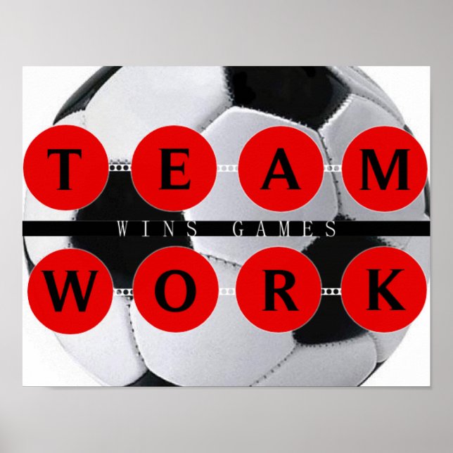 MOtivational TEAMWORK remporte les jeux Poster de  (Devant)