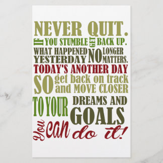 Motivationnel : Ne jamais cesser