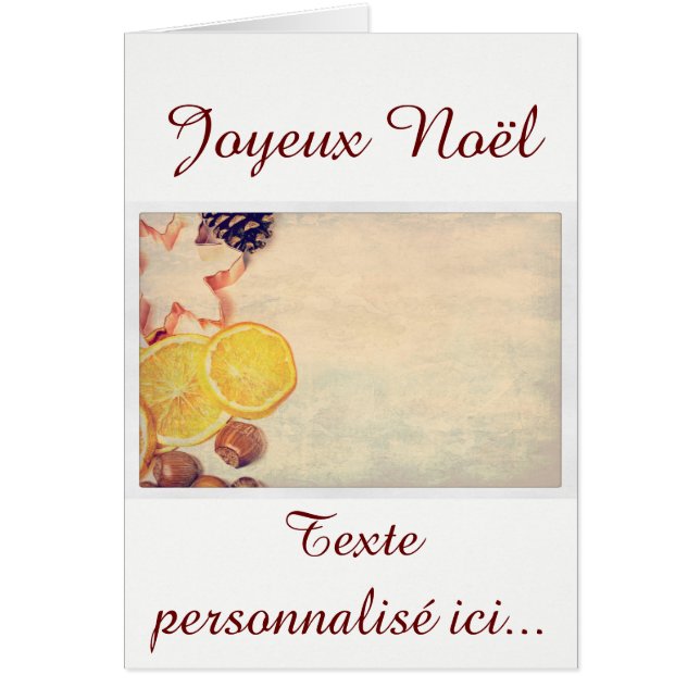 Motive for Christmas with fruits… (Devant)