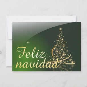 Motivo navideño verde con arbol de navidad. V2,0