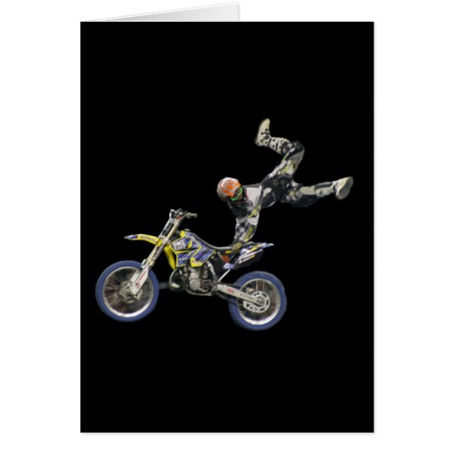 moto-croix aérienne blanc #2 vert (Devant)